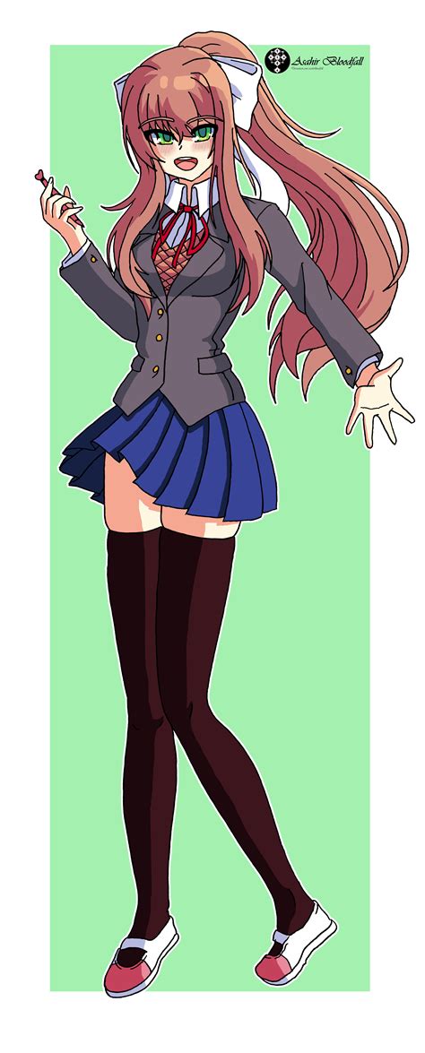 ddlc monika fart|All my monika fanarts in one image. : r/DDLC .